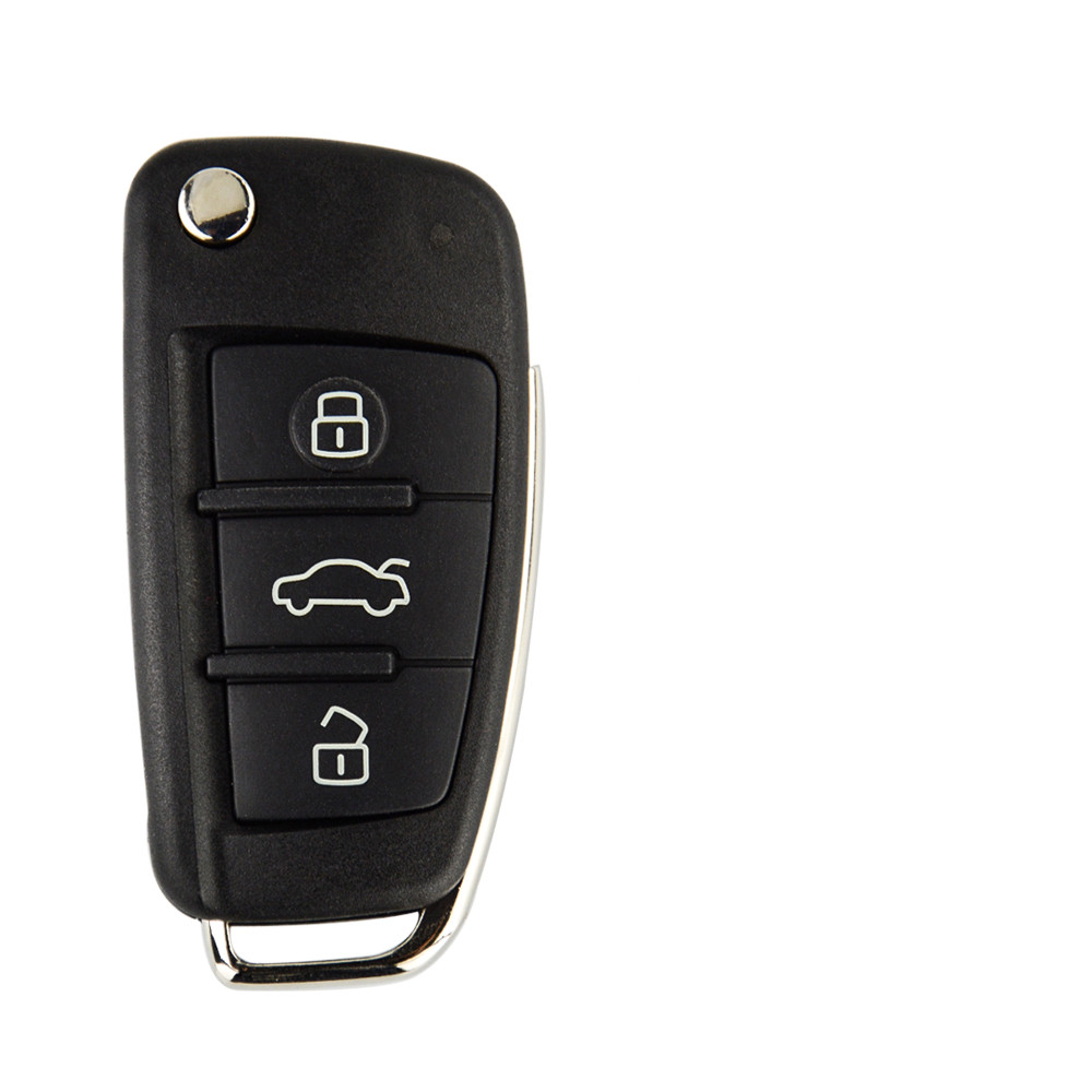 Audi A4  3 button remote with ID48 chip,433mhz