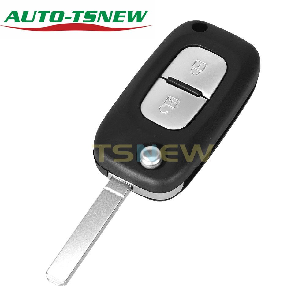 Renault 2 button remote key blank （no logo）