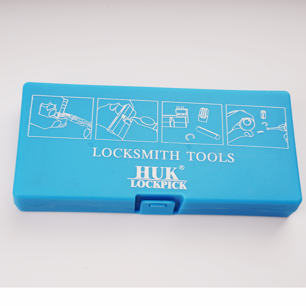 Original Professional 12 In 1 HUK Lock Disassembly Tool Locksmith Tools Kit Remove Lock Repairing Pick Set