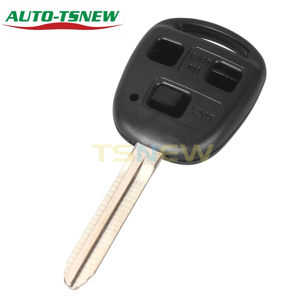 Toyta 3 button key blank the blade is TOY43 (no logo)