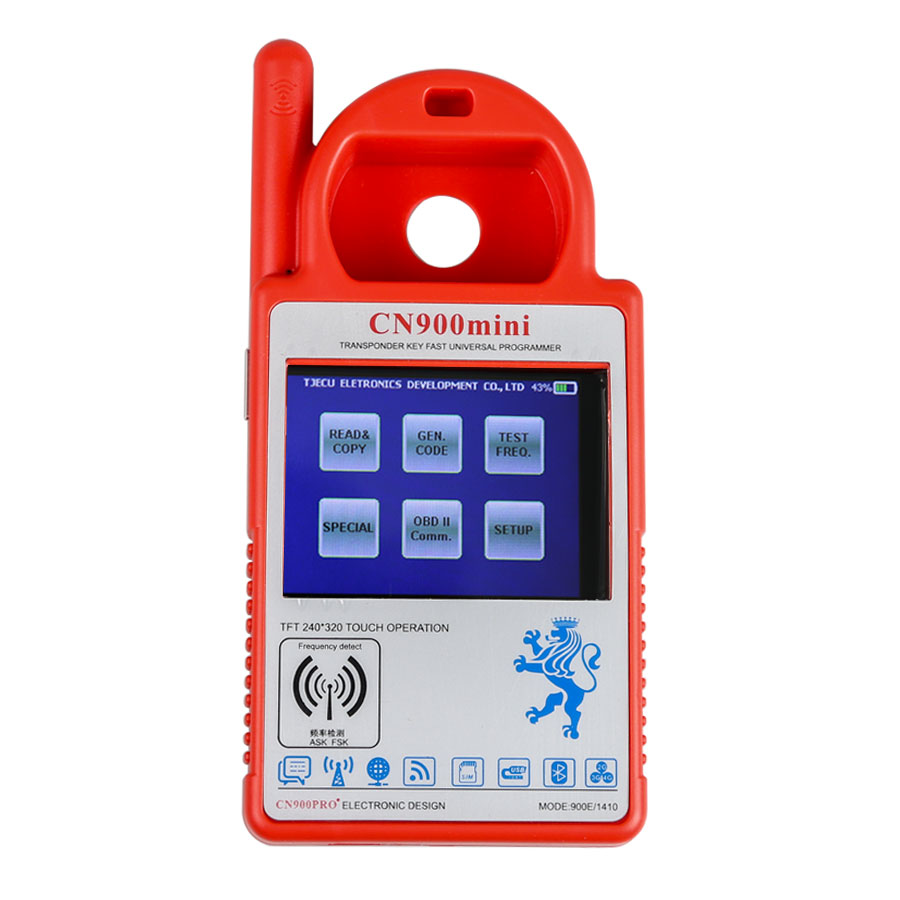 V5.18 CN900 Mini Transponder Key Programmer Support Multi-Language for 4C 46 4D 48 G Chips