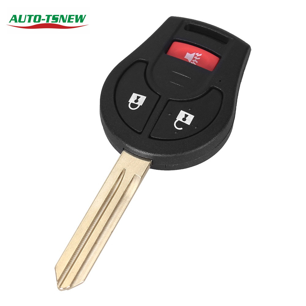 Nissan 2+1 button remote key blank