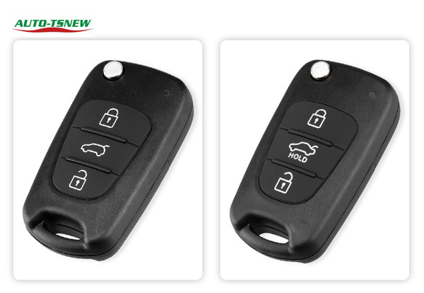 Kia 3 button remote key blank