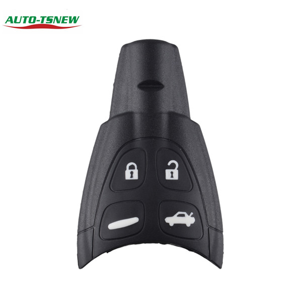 SAAB 4 soft buttons remote key shell original quality（（the button is soft as original one)）