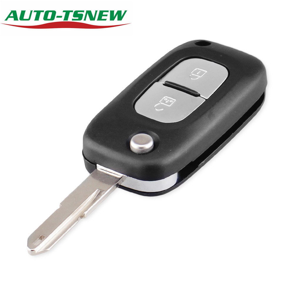 Renault 2 button remote key blank （no logo）