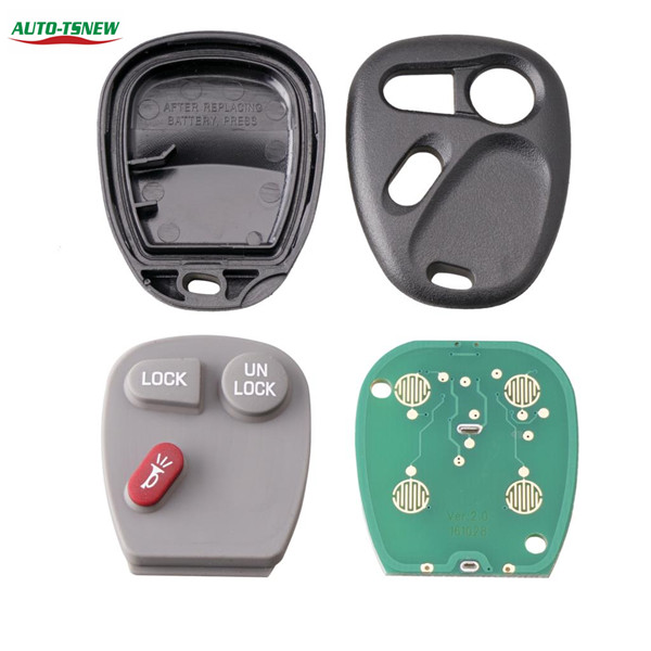 GM 2+1 Button key blank without battery part