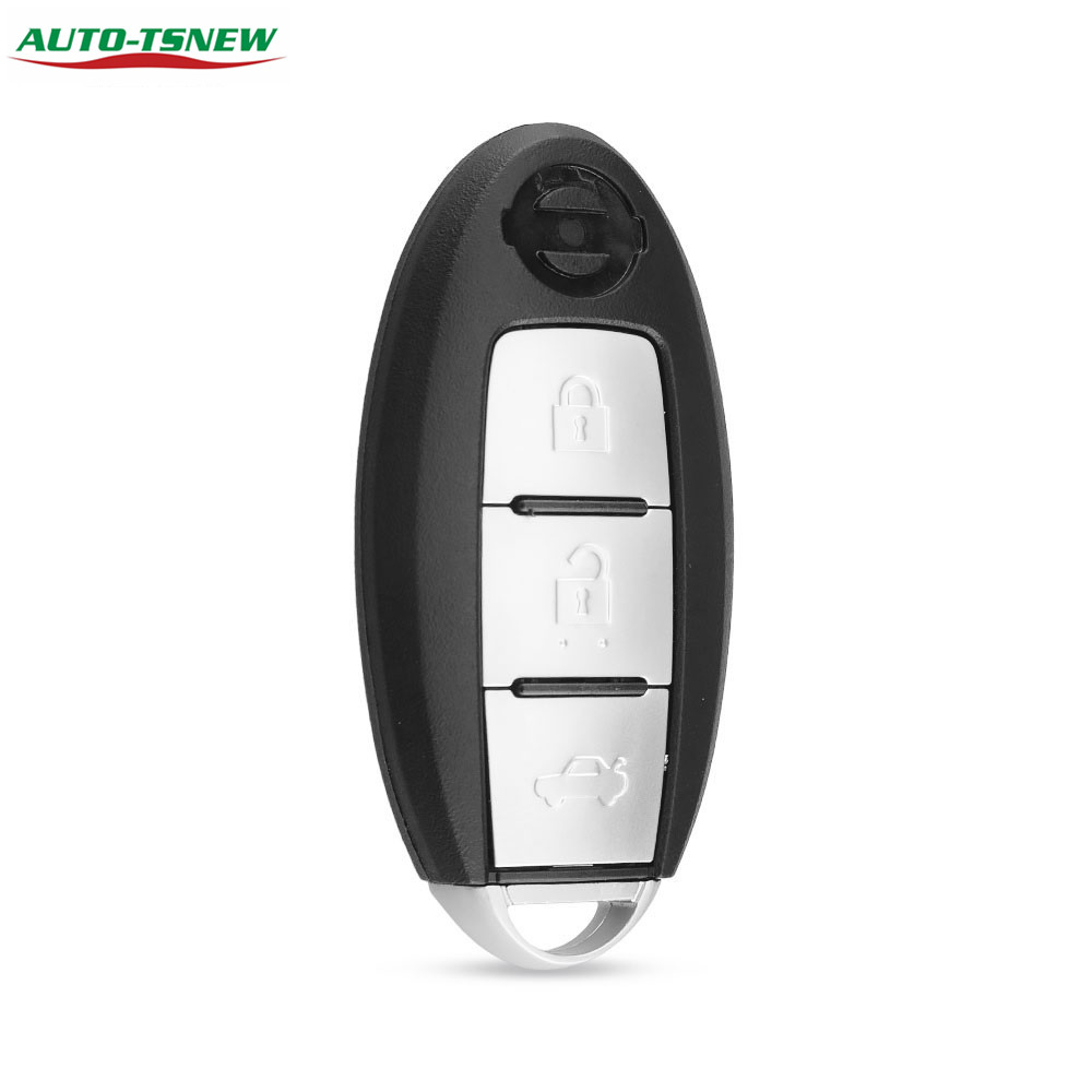 Nissan 3 button remote key blank