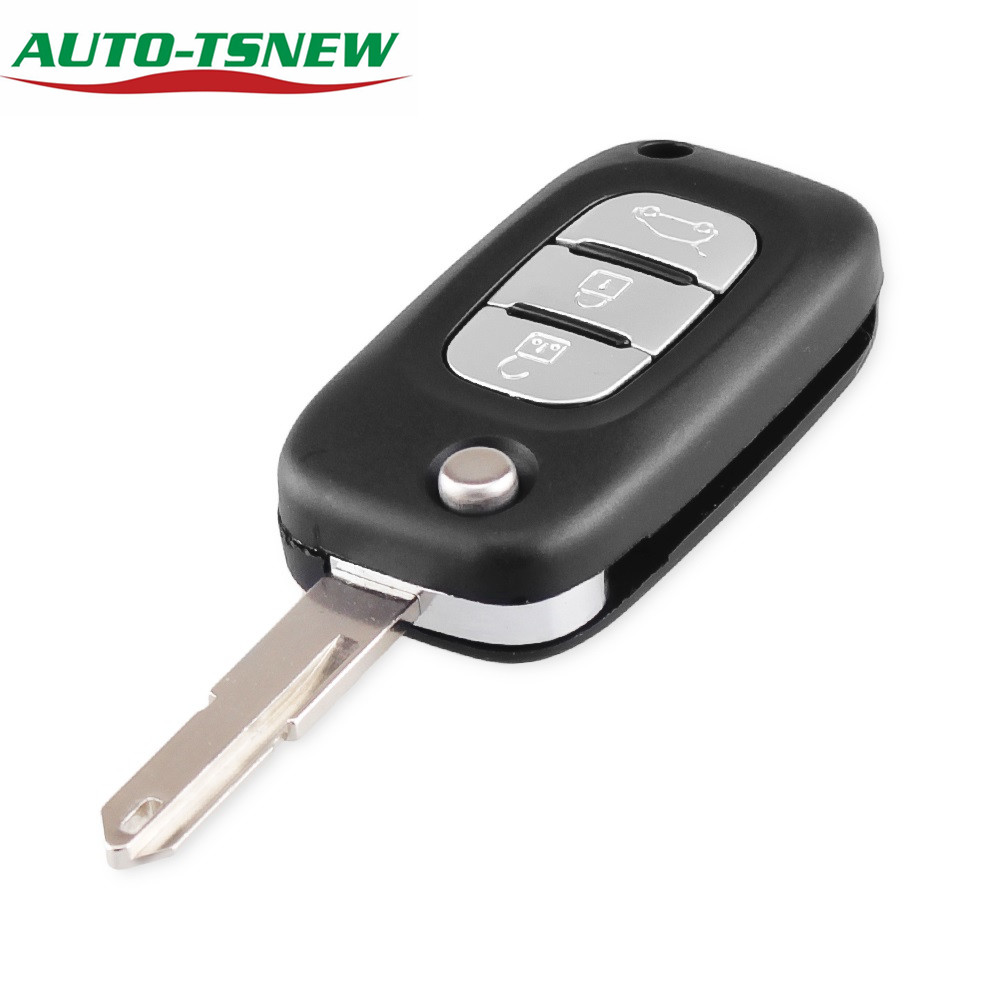 Renault 3 button remote key blank （no logo）