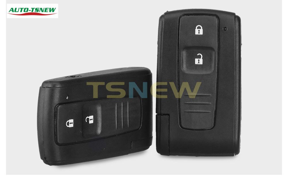Toyota prius 2 button smart remote key shell with TOY43 blade