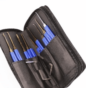 Goso 24pcs Titanium For Goso Set Locksmith Practice Set