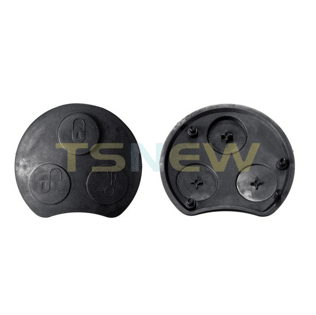 Replacement Rubber Key Button Pad For Old Mercedes-Benz Smart Remote Key Fob Shell Repair Buttons