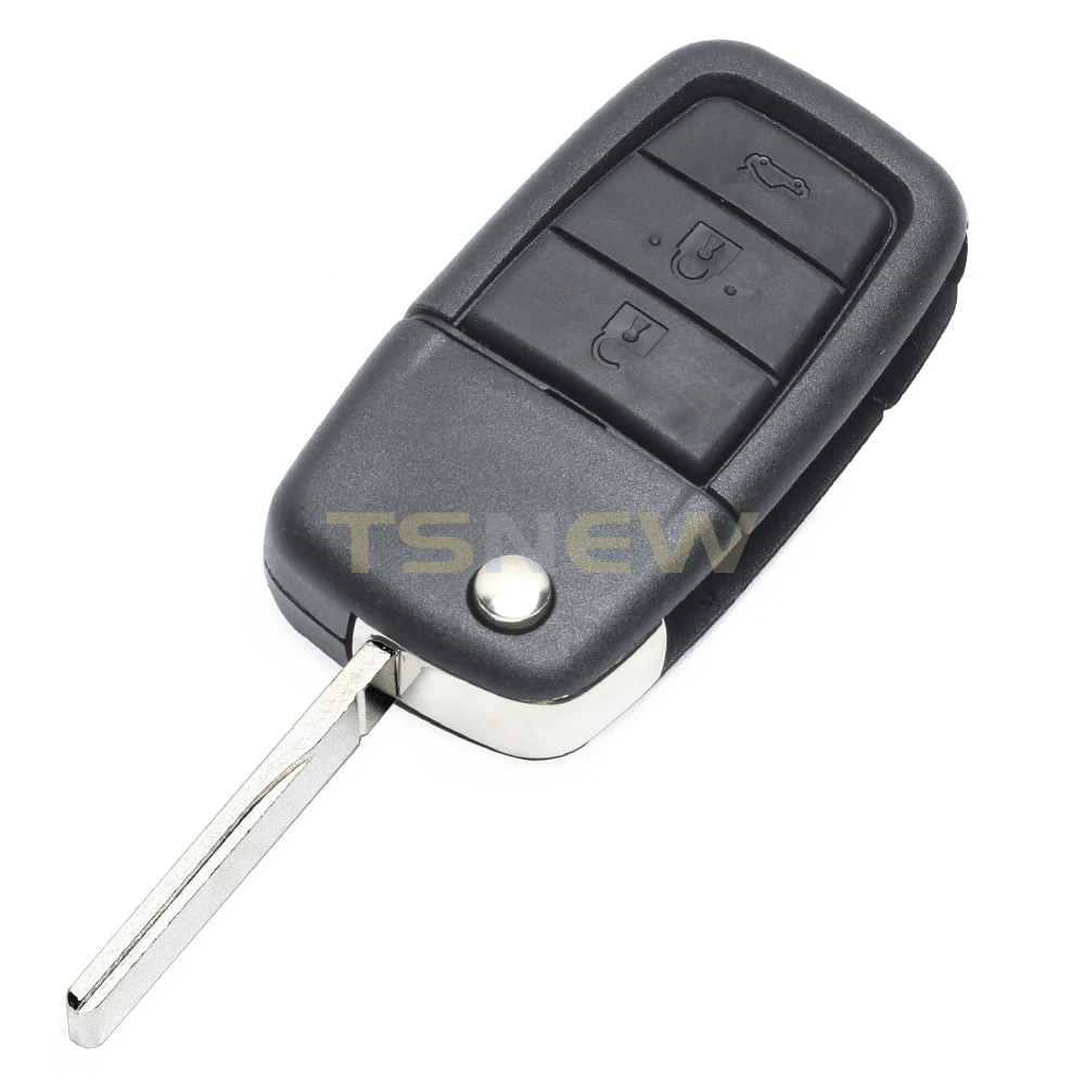 3+1 Buttons Flip Folding Remote Key Replacement Shell For Chevrolet Holden Car Key Fob Housing