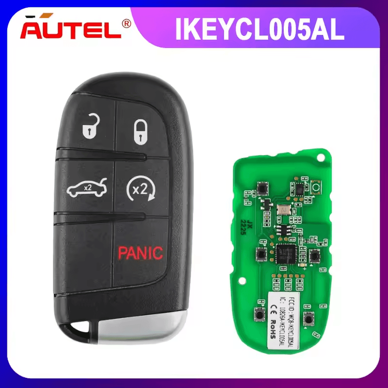 AUTEL CL005AL Universal Smart Key Premium for Chrysler 5 Buttons IKEYCL005AL For Autel Smart Key For KM100 IM508 IM608