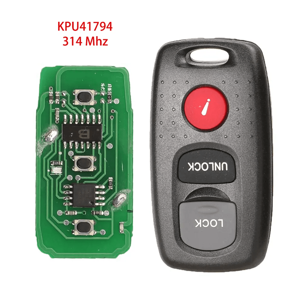 3 Button Separate Remote Car Key 315MHz KPU41794 For Mazda