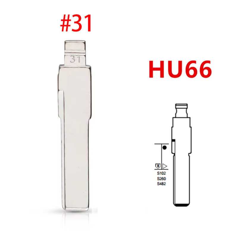 31# HU66 HU-HAA for Audi Skoda VW