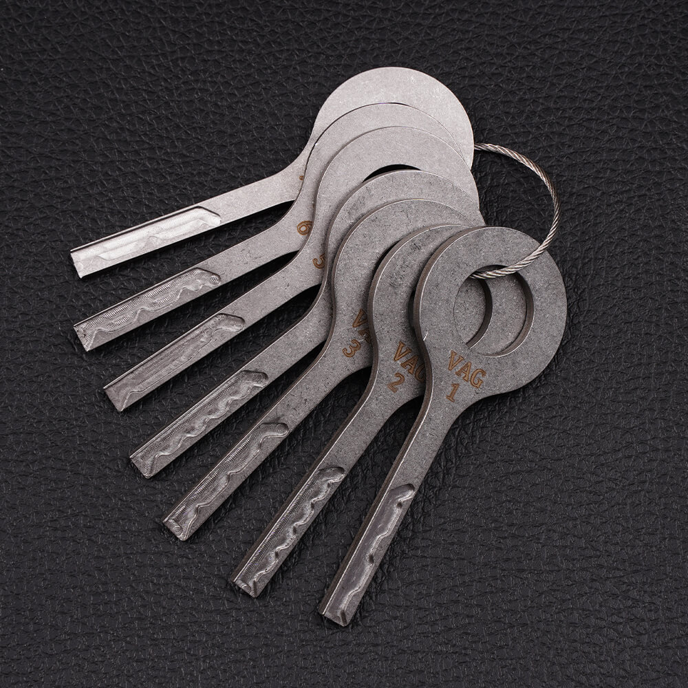 HU66 for VW 7PCS/lot Round Key Model Car Door Opener