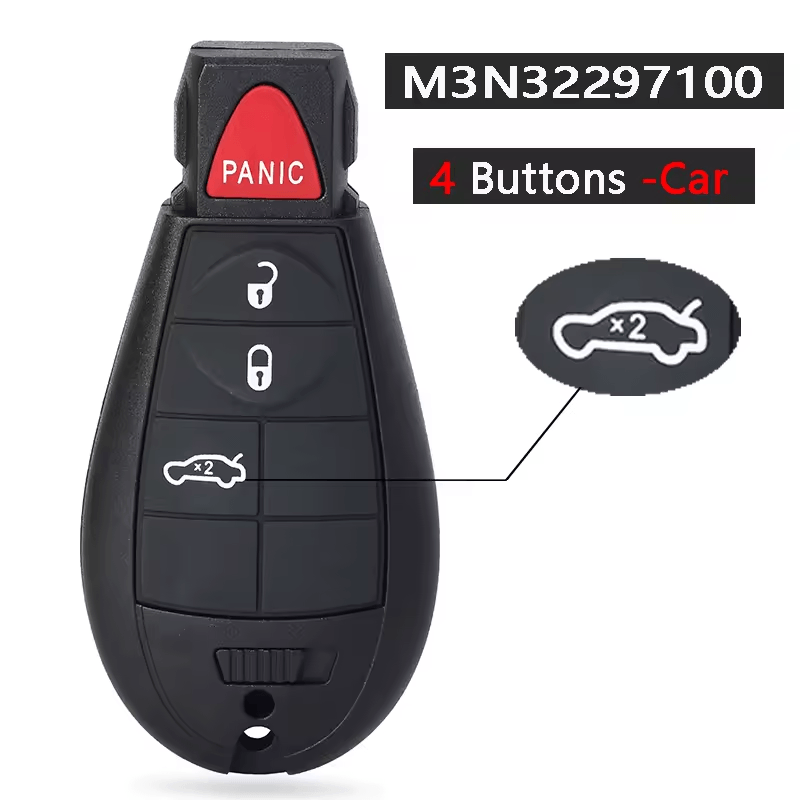 2012-2016 Dodge Dart / 4-Button Fobik Key / M3N32297100 (AFTERMARKET)