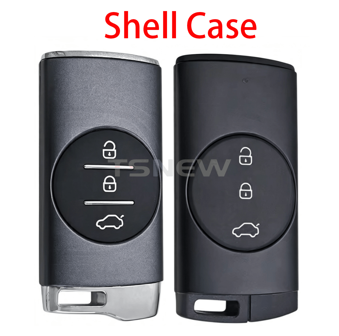 3 Buttons Car Smart Key Shell Case For Chery No PCB No Chip No Battery