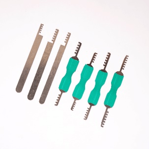 7Pcs Comb Pick Stainless Steel Tools