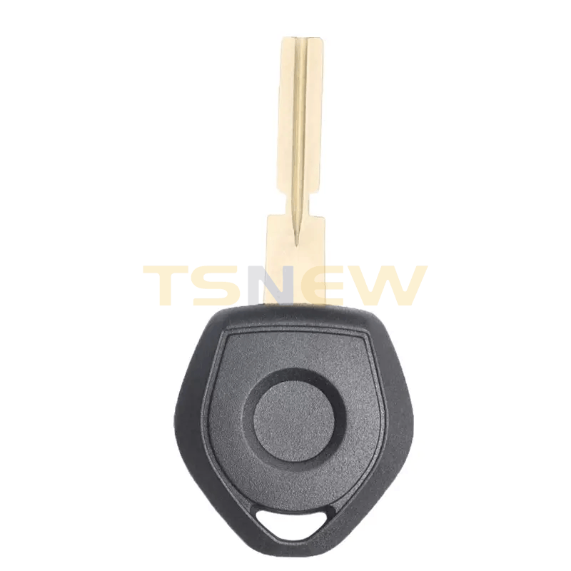 HU58 Straight Chip Key Shell With Groove Blank For BMW Motorcycle Spare Key