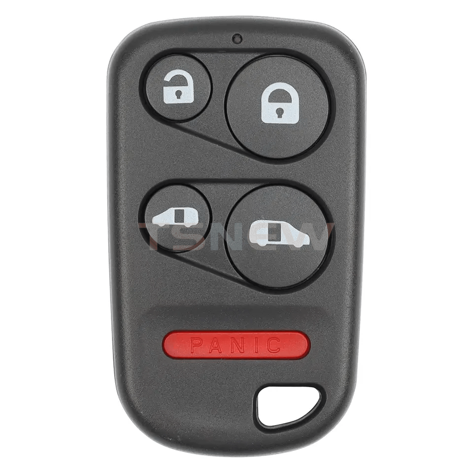 4+1/5 Buttons Remote Key Replacement Fob Shell With Panic Key For Honda Car Key Housing