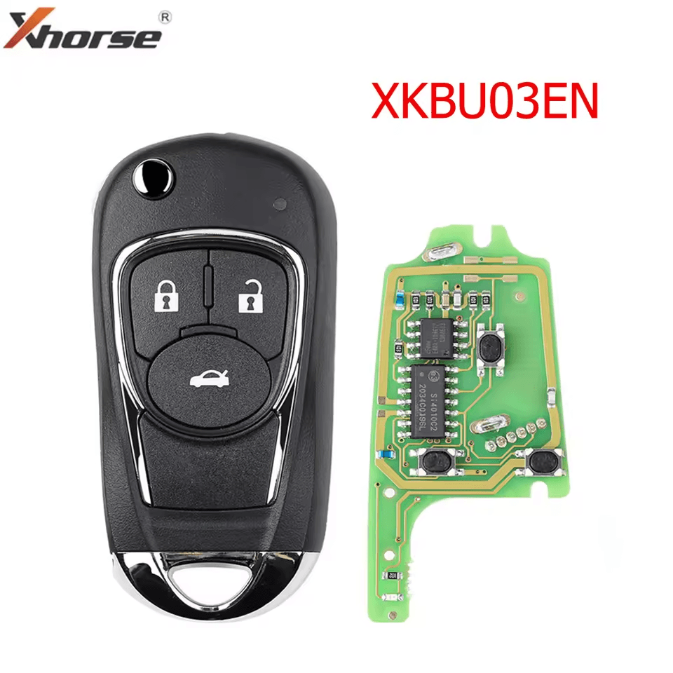 Xhorse XKBU03EN XK Series 4 Buttons VVDI Wire Remote Car Key Fob for VVDI2 / VVDI Mini / Key Tool Max
