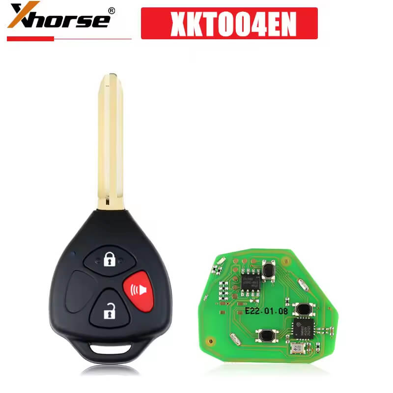 Xhorse XKTO04EN Wire Universal Remote Key for Toyota Style 3 Buttons for VVDI VVDI2 Key Tool