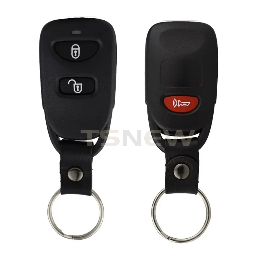 Remote Key Shell With Battery Holder For Elantra HD Tucson Kia Forte Sportage, Replacement Split Car Key Fob Housing