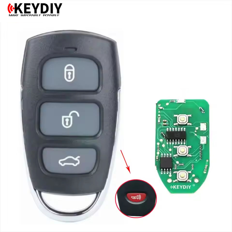 KEYDIY KD B20-4 Remote Key for Hyundai Azera Type 3+1 Buttons