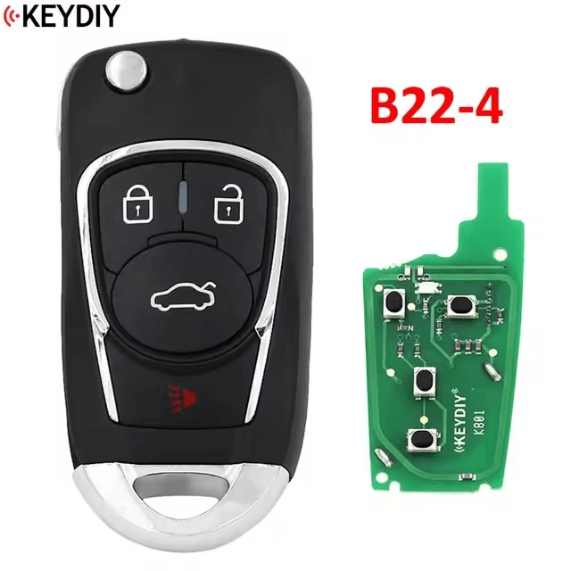 KEYDIY KD NB22-4 Remote Key for GM Type 4 Buttons
