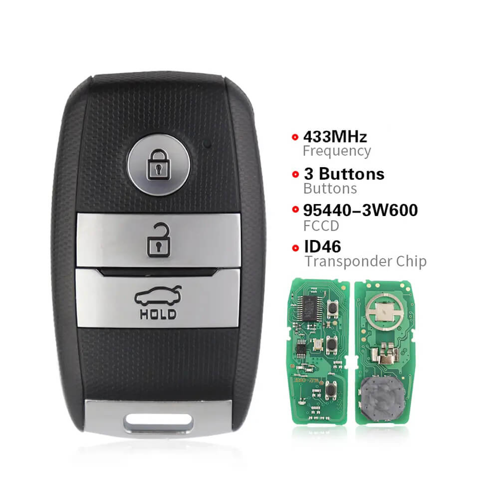 Full Smart Remote Key 433MHz ID46 95440-3W600 For Kia K5 KX3