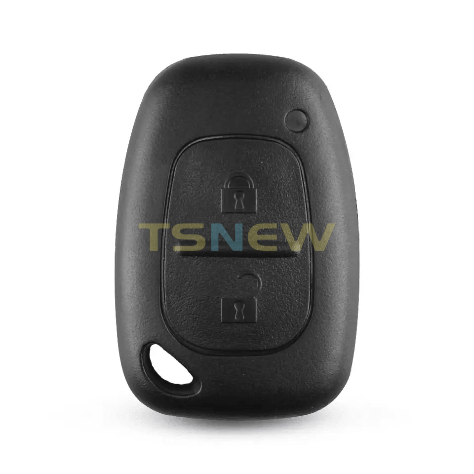 2 Buttons Straight Key Shell For Renault Trafic Vel Satis Remote Key Case No Blade