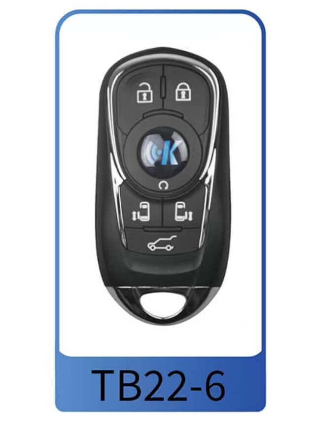 KEYDIY KD TB22-6 Smart Remote Key for Buick Type 6 Buttons