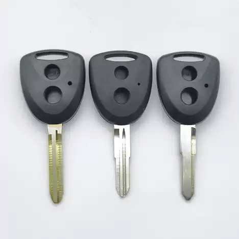 2 Button Straight Remote Key Shell For Toyota Daihatsu Xenia Myvi Perodua Avanza
