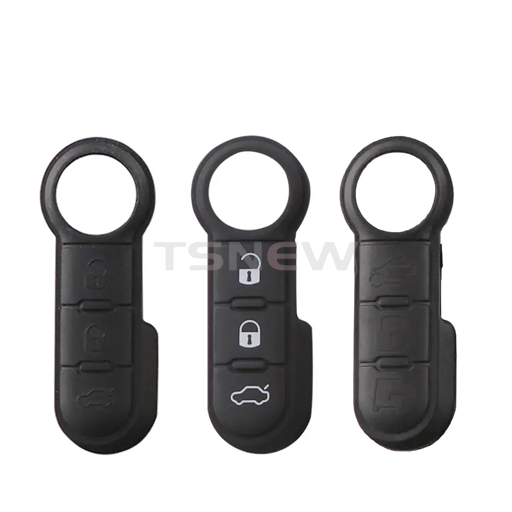 Rubber Button Pad For Fiat 500 Folding Key