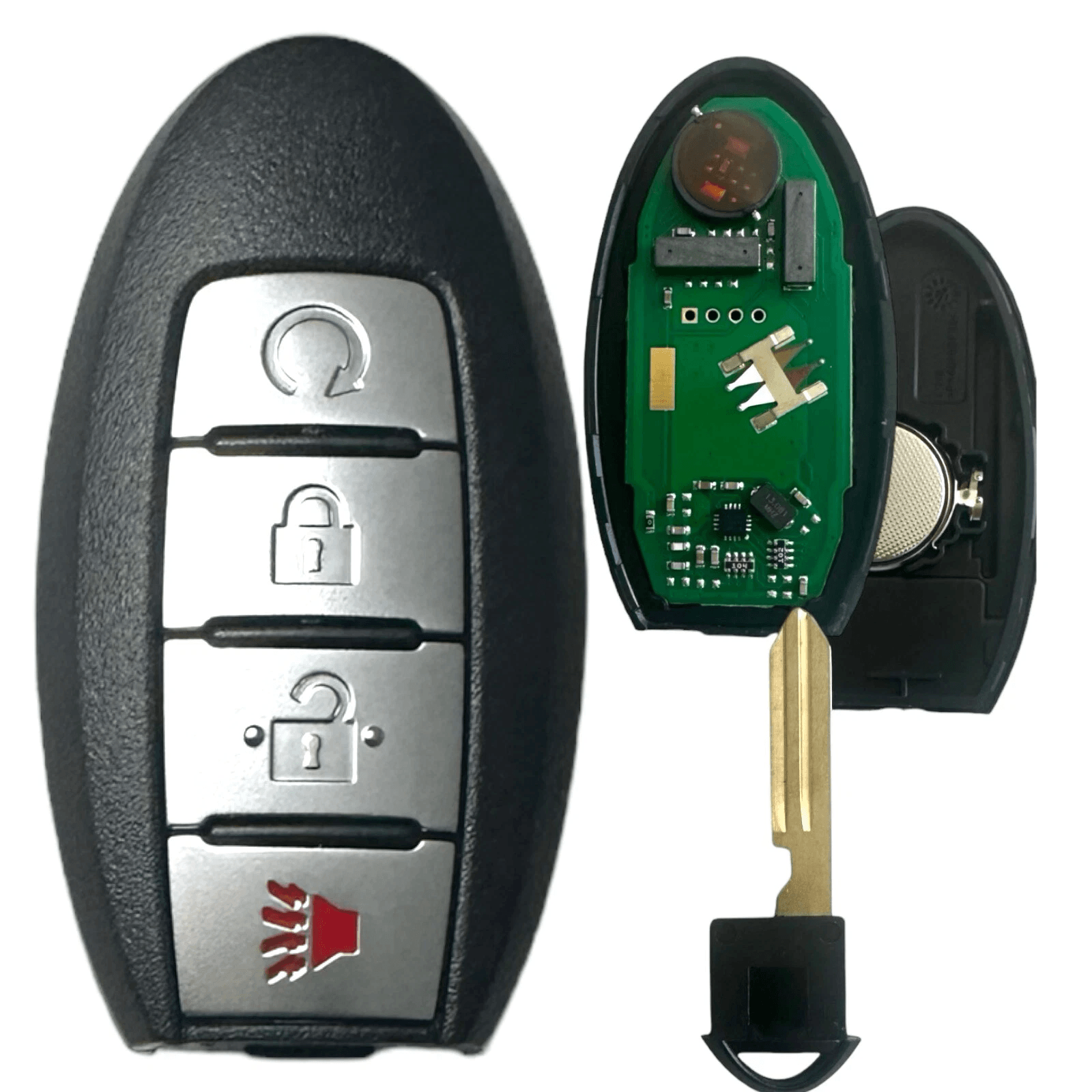 2017-2018 Nissan Rogue / 4-Button Smart Key / PN: 285E3-6FL2B / S1801444109 / KR5S1801444106 (AFTERMARKET)