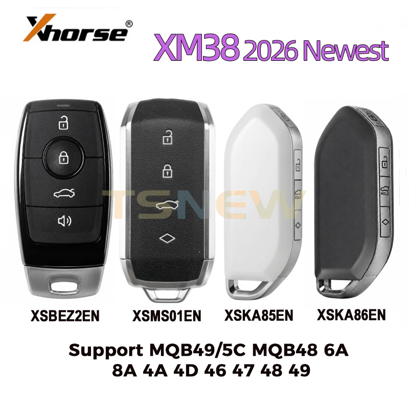 XHORSE XSKA85EN/XSKA86EN XSMS01EN XSBEZ2EN XM38-Series Universal Smart Key Support MQB49 5C MQB48 6A 8A 4A 4D 46 47 48 49