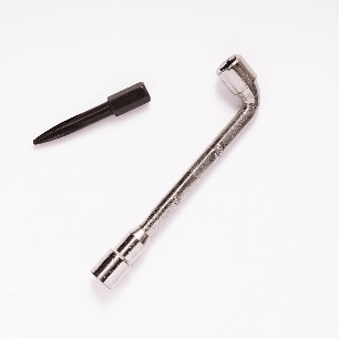 Cross lock forcibly opened with handle