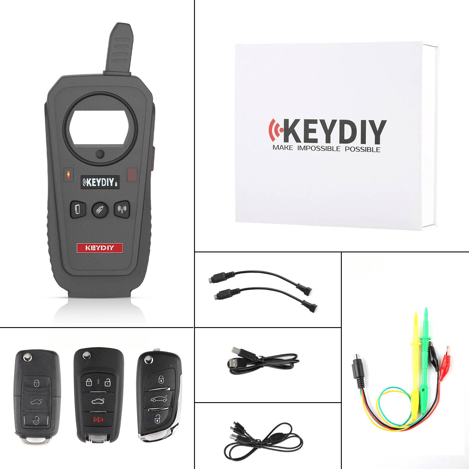 KEYDIY KD-X2 Remote Maker, Unlocker and Generator Tool Free with ID48 96bit Transponder Clone Function