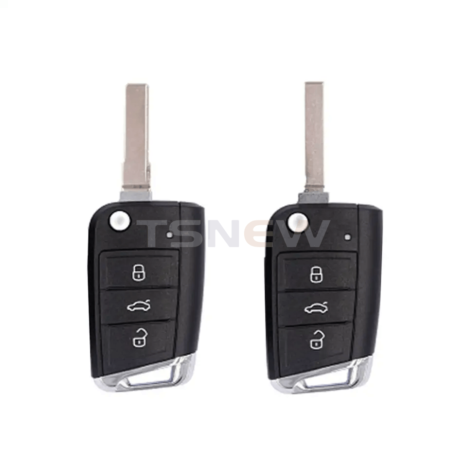 MQB Smart Card & Flip Remote Key Replacement Shell For VW New Golf Tiguan Lamando MQB Platform Car Key Housing
