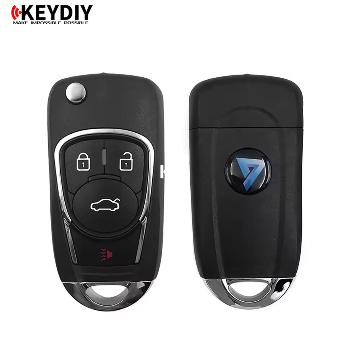 KEYDIY KD B22-4 Flip Remote Key for Buick Type 3+1 Buttons