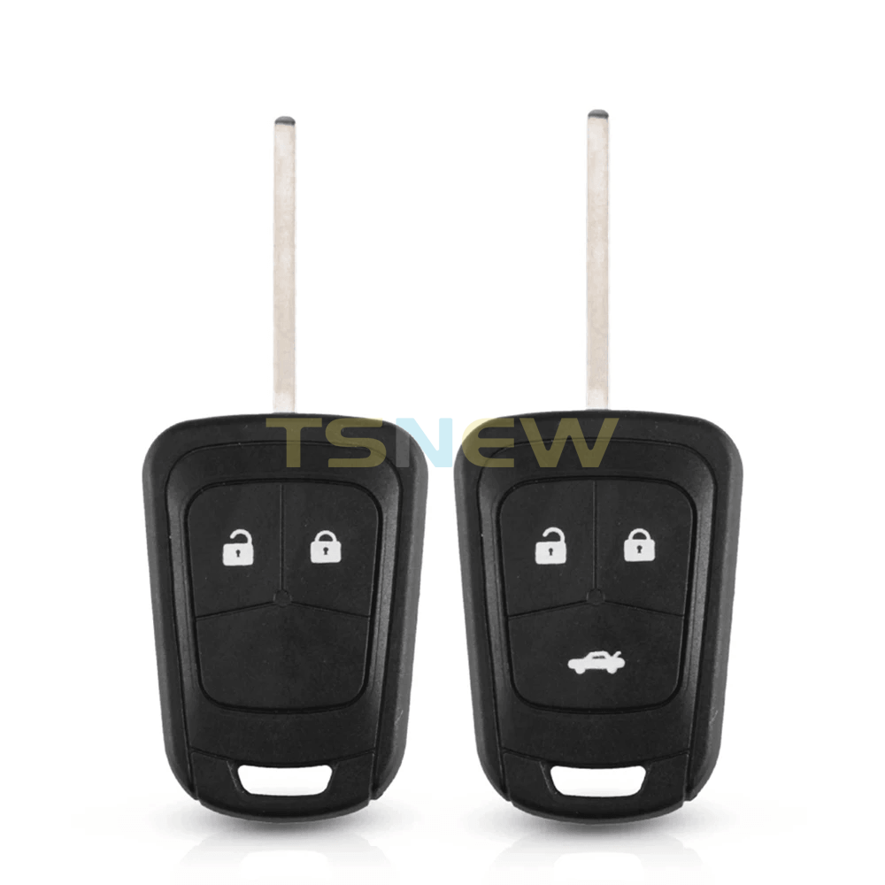 2/3 Button Straight Remote Key Replacement Shell For Chevrolet Aveo Car Key Fob Housing