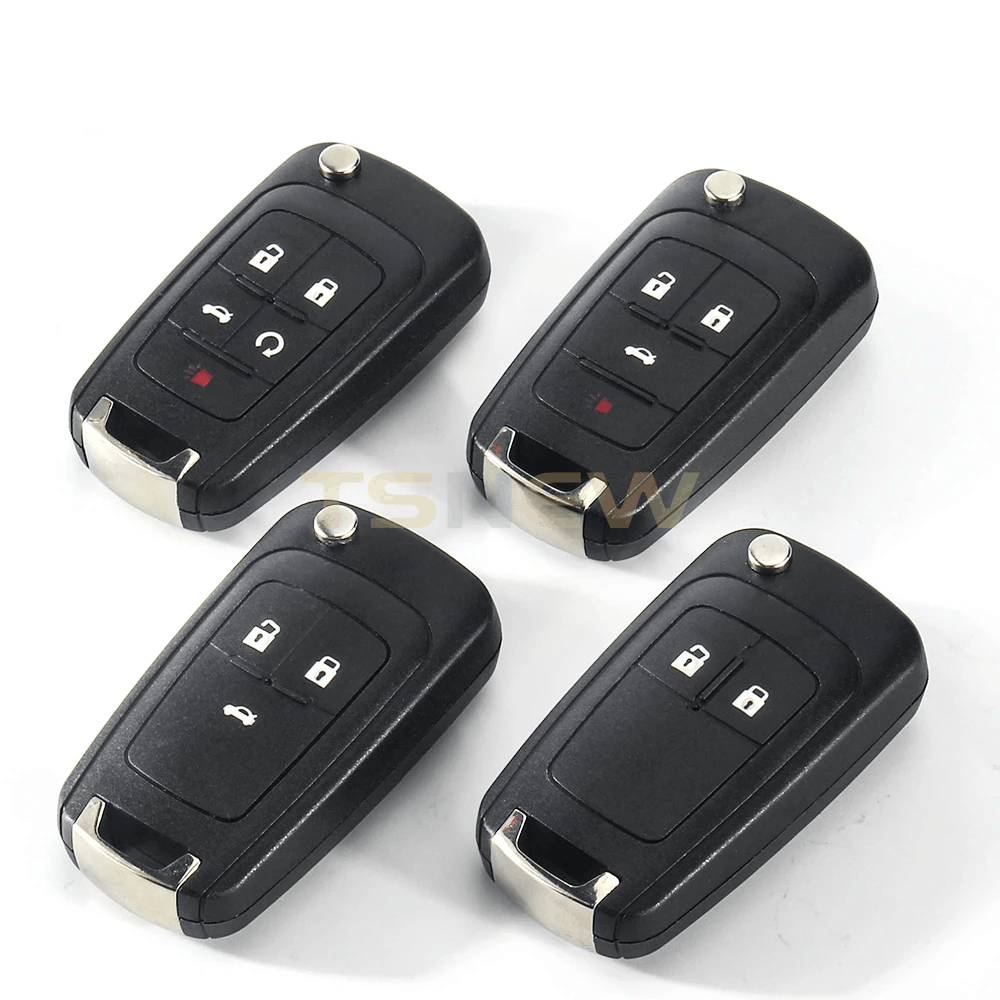 No Logo 2/3/4/5 Buttons Key Shell For Chevrolet Opel Buick Cruze