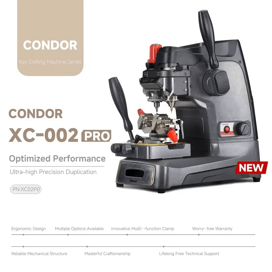 Xhorse Condor XC-002 XC002 PRO Manually Key Cutting Machine
