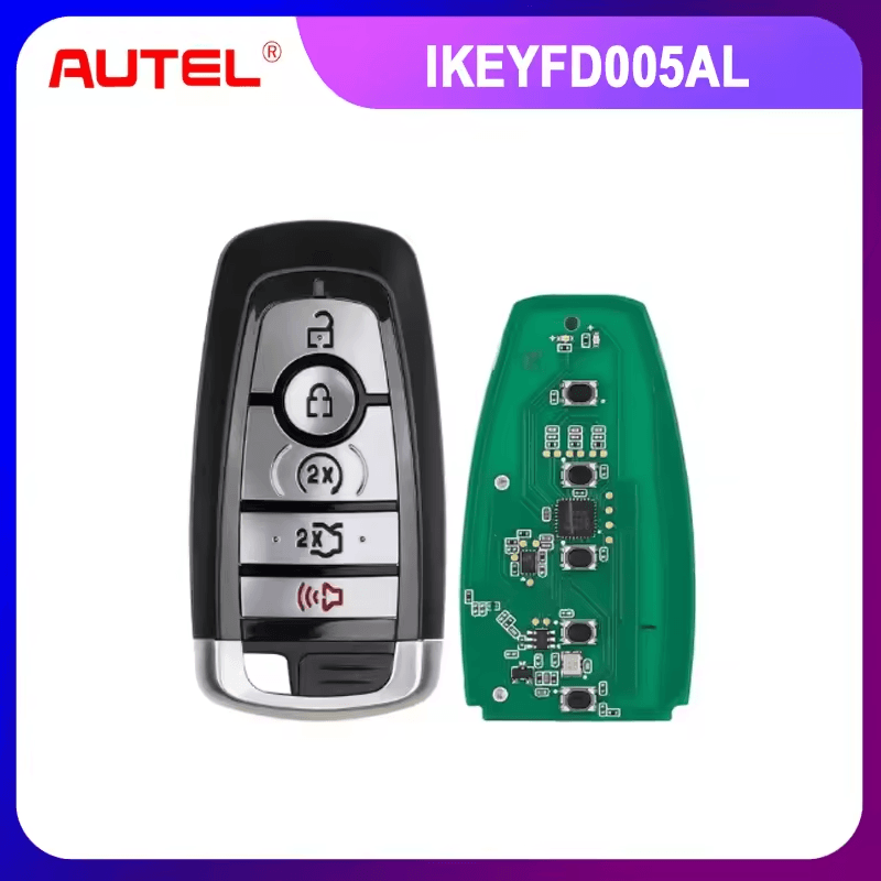 Autel IKEYFD005AL FD005AL Universal Smart Remote Key 5 Buttons 315/433MHz For Ford Autel Smart Key For KM100 IM508 IM608