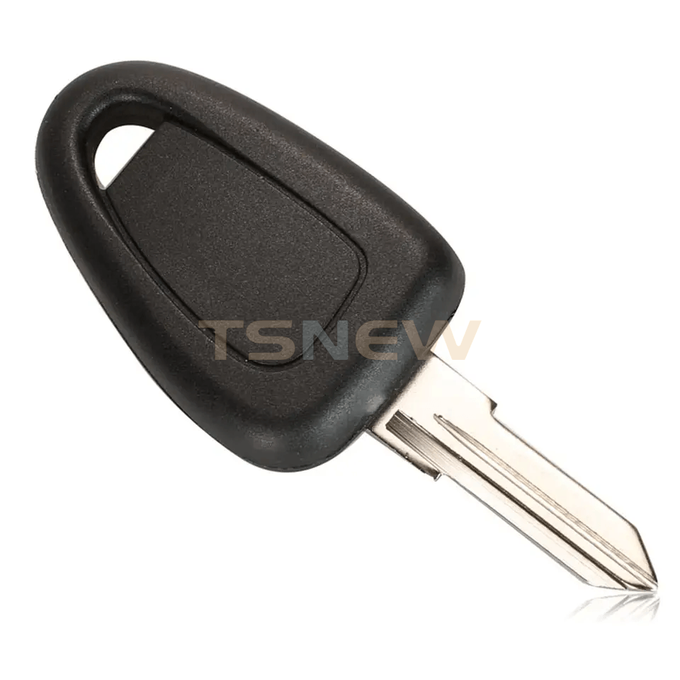 No Logo Transponder Chip Key Shell For Fiat