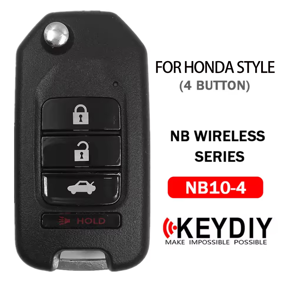 KEYDIY KD NB10-4 Remote Key for Honda Type 4 Buttons