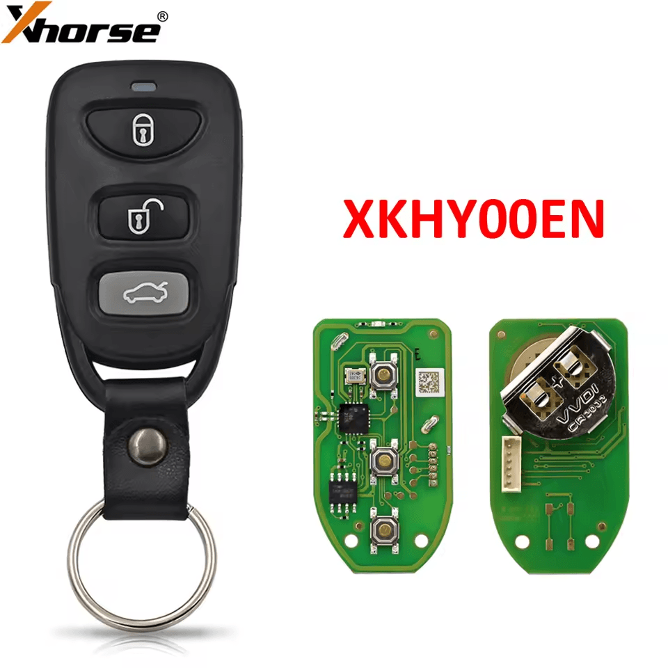 Xhorse XKHY00EN 3 Button XK Series Universal Wire Remote Key for Hyundai English Version Working with VVDI Key Tool