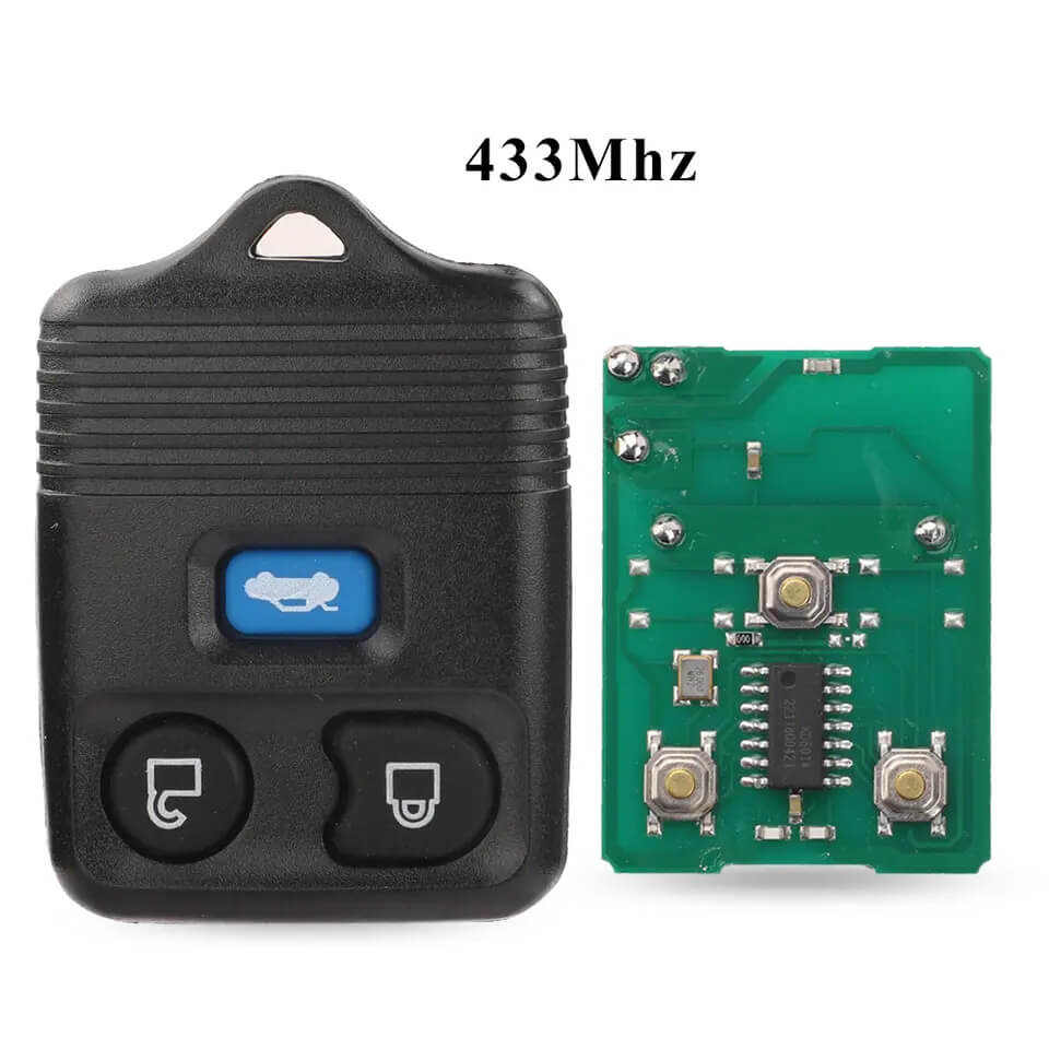 3 Button Separate Remote Car Key 433MHz For Ford Transit