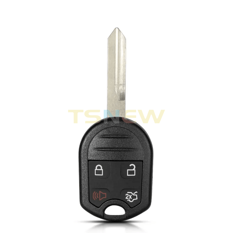 For Ford 4 Buttons Straight Smart Key Shell Without Logo Replacement Housing